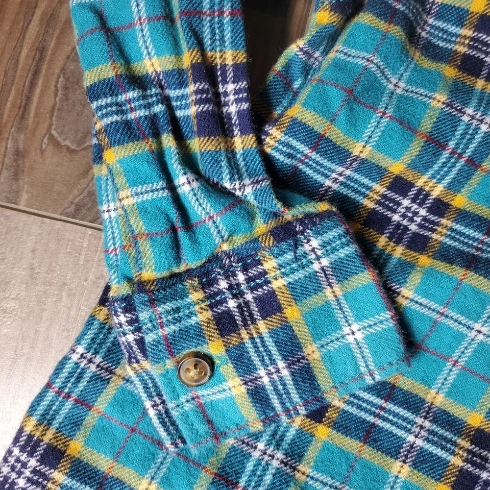 Carter's Toddler Boy Hooded Button Down Cotton Flannel Shirt Top Size 3T EUC